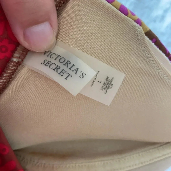 VS boho purple/tan stripped push up bikini Y2K - Picture 11 of 12